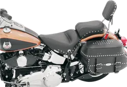 Mustang Black Studded Touring Passenger Seat