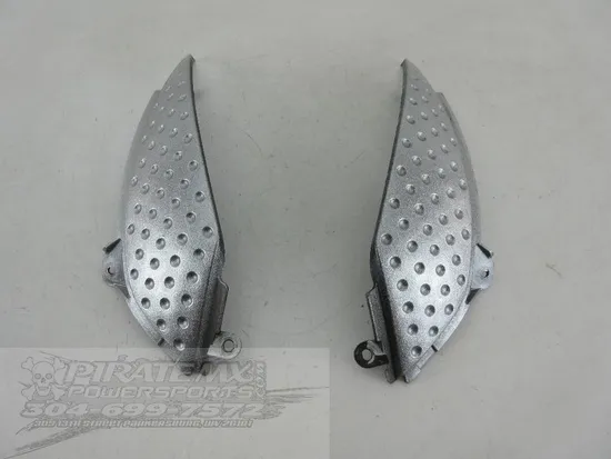 Left Right Tank Shrouds Fairings Trim 2006 Kawasaki Ninja ZX6R ZX636D 887