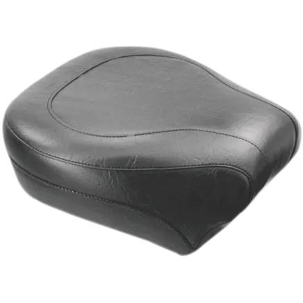 Mustang Black Wide Touring  Passenger Pillion Seat 1