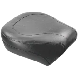Mustang Black Wide Touring  Passenger Pillion Seat