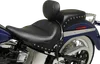 Mustang Black Studded Wide Touring Passenger Pillion Seat
