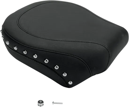 Mustang Black Studded Touring Passenger Seat 1