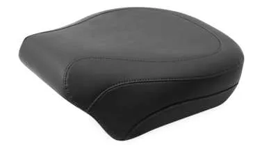 Black Original Wide Touring Rear Passenger Pillion Seat 2