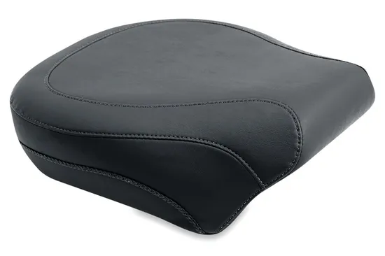 Black Original Wide Touring Rear Passenger Pillion Seat 3