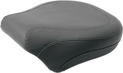 Black Original Wide Touring Rear Passenger Pillion Seat
