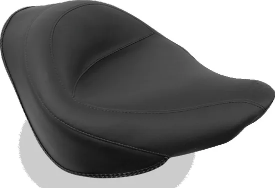Mustang Black  Wide Touring Front Solo Driver Seat