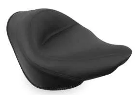 Mustang Black  Wide Touring Front Solo Driver Seat