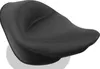 Mustang Black  Wide Touring Front Solo Driver Seat