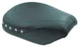Mustang Black Studded Sport Touring Rear Passenger Pillion Seat