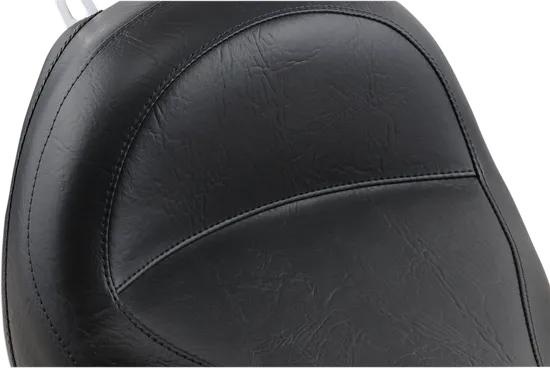 Mustang Black Wide Touring Front Solo Driver Seat 4