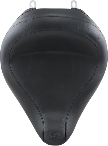 Mustang Black Wide Touring Front Solo Driver Seat 2