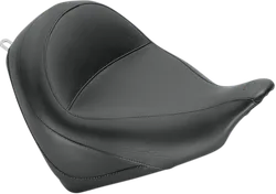 Mustang Black Wide Touring Front Solo Driver Seat