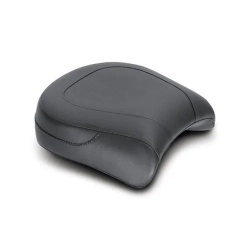 Mustang Black Wide Touring Passenger Pillion Seat 2