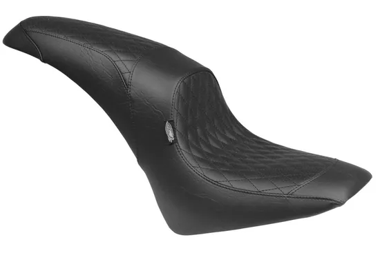 Mustang Shope Signature Black Tuck  Roll Tripper 1pc Seat