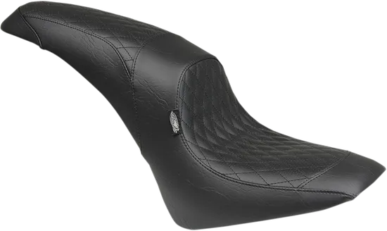 Mustang Shope Signature Black Tuck  Roll Tripper 1pc Seat