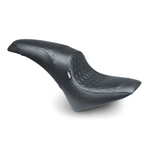 Mustang Shope Signature Black Tuck  Roll Tripper 1pc Seat