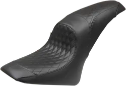 Mustang Shope Signature Black Tuck  Roll Tripper 1pc Seat