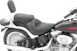 Mustang Black Vintage Touring 1pc Seat