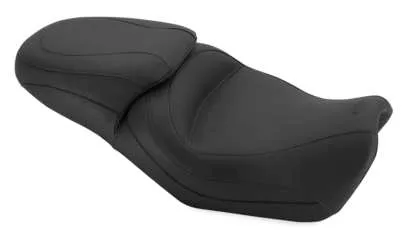 Mustang Black 2 Up Vintage Touring 1pc Seat