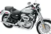 Mustang Black Studded Wide Touring Passenger Pillion Seat