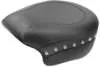 Mustang Black Studded Wide Touring Passenger Pillion Seat