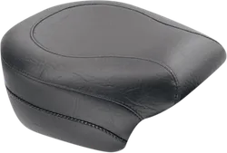 Mustang Black Wide Touring Passenger Pillion Seat