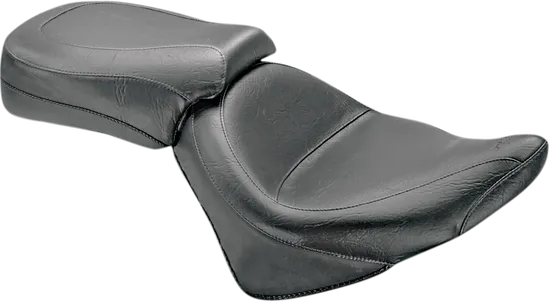 Mustang Black Vintage Wide Touring 2pc Seat