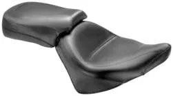 Mustang Black Vintage Wide Touring 2pc Seat