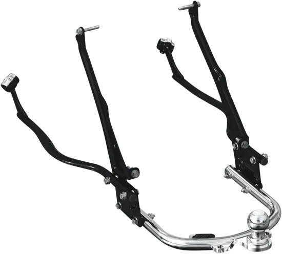 Kuryakyn Bolt-On Trailer Hitch with Ball 1 7-8in. Mounting Kit