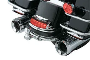 Kuryakyn Bolt-On Trailer Hitch with Ball 1 7-8in. Mounting Kit