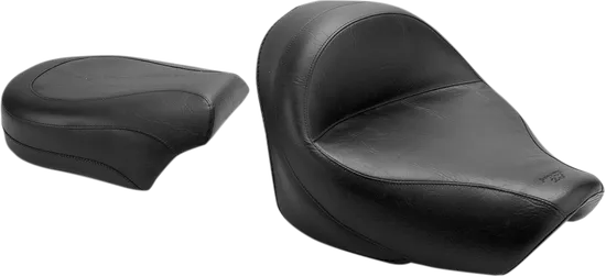 Mustang Black  2 Up Wide Touring 2pc Seat