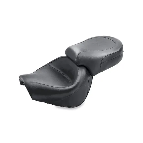 Mustang Black 2 Up Wide Touring 2pc Seat 2