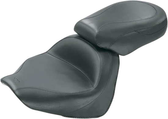 Mustang Black 2 Up Wide Touring 2pc Seat 1