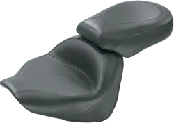 Mustang Black 2 Up Wide Touring 2pc Seat