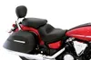 Mustang Black 2 Up Wide Touring 2pc Seat