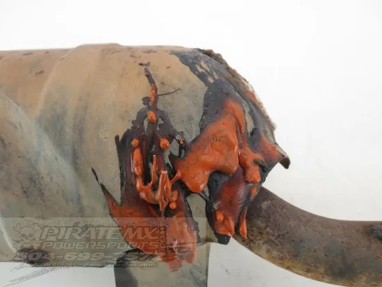 Exhaust Pipe Muffler 1998 Suzuki Quadrunner 500 LTF500F 4x4 868 x