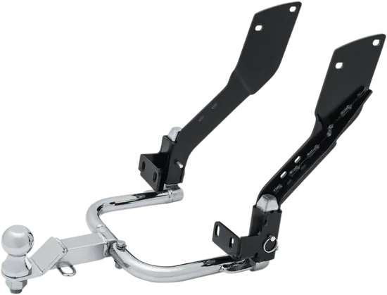 Kuryakyn Bolt-On Trailer Hitch with Ball 1 7-8in. Mounting Kit