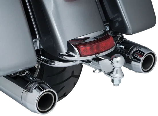 Kuryakyn Bolt-On Trailer Hitch with Ball 1 7-8in. Mounting Kit