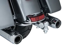 Kuryakyn Bolt-On Trailer Hitch with Ball 1 7-8in. Mounting Kit