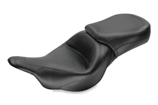 Mustang Black Vintage Wide Touring 1pc Seat