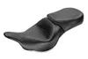 Mustang Black Vintage Wide Touring 1pc Seat