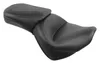 Mustang Black 2 Up Wide Touring 1pc Seat