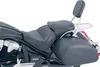 Mustang Black 2 Up Wide Touring 1pc Seat