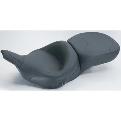 Mustang Black 2 Up Wide Touring 1pc Heated Seat