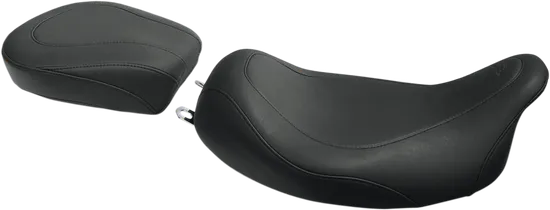 Mustang Black Wide Tripper Front Solo Driver Seat