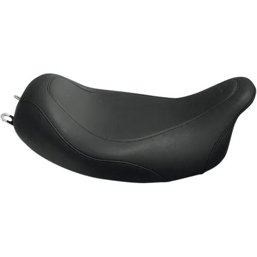 Mustang Black Wide Tripper Front Solo Driver Seat