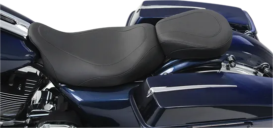 Mustang Black Wide Tripper Front Solo Driver Seat