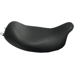 Mustang Black Wide Tripper Front Solo Driver Seat