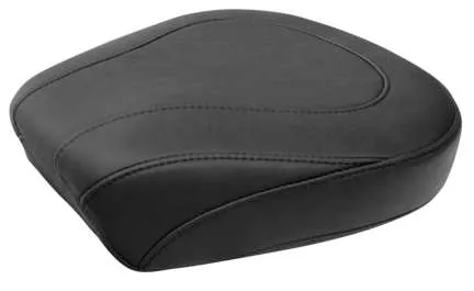 Mustang Black Wide Tripper Passenger Pillion Seat