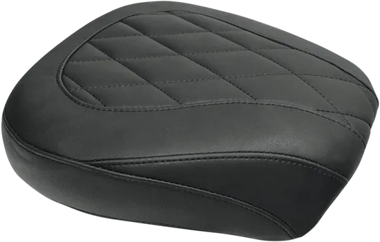 Mustang Black Diamond Stitch Wide Tripper Passenger Seat